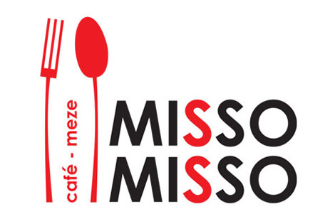 Λογότυπος εστιατορίου και καφέ Misso Misso