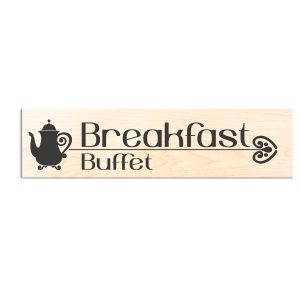 ΞΥΛΙΝΗ ΕΠΙΓΡΑΦΗ BUFFET