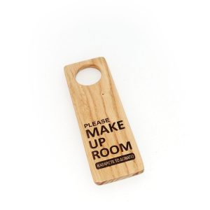 ξύλινο do not disturb - make up room ξενοδοχείων