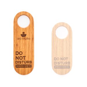 Do not disturb-Make up room 18x6cm